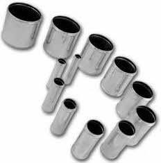 aluminium koppelstuk met felsrand